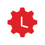 Time Efficient Installations Icon.